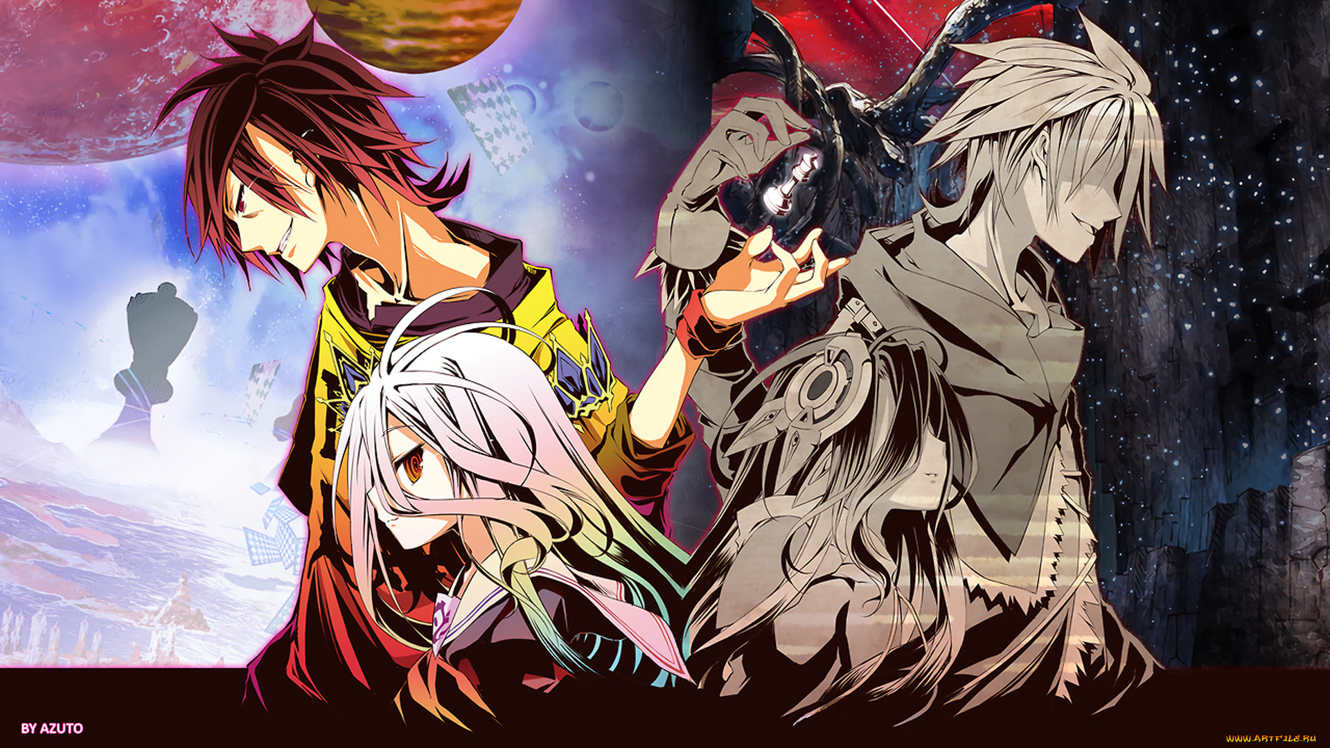 , no game no life, 